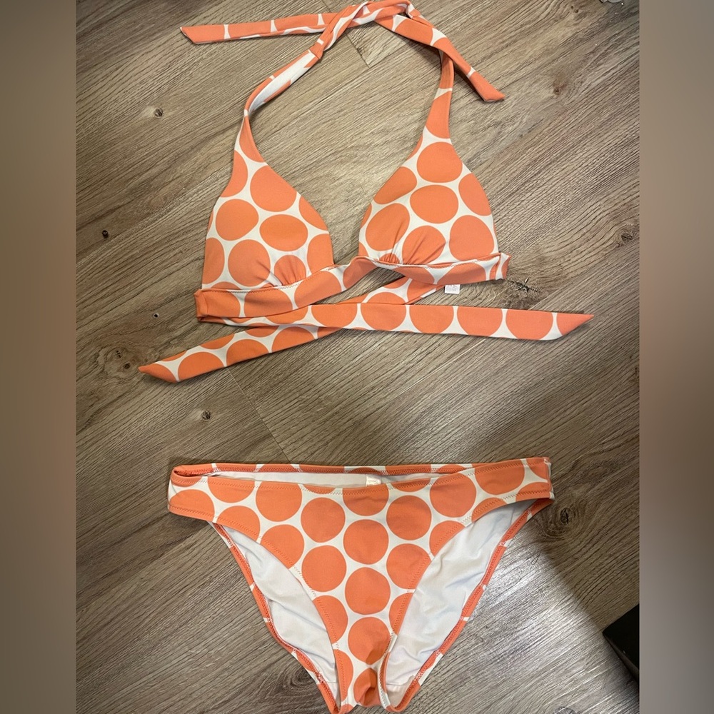 Victoria secret polka dot bikini